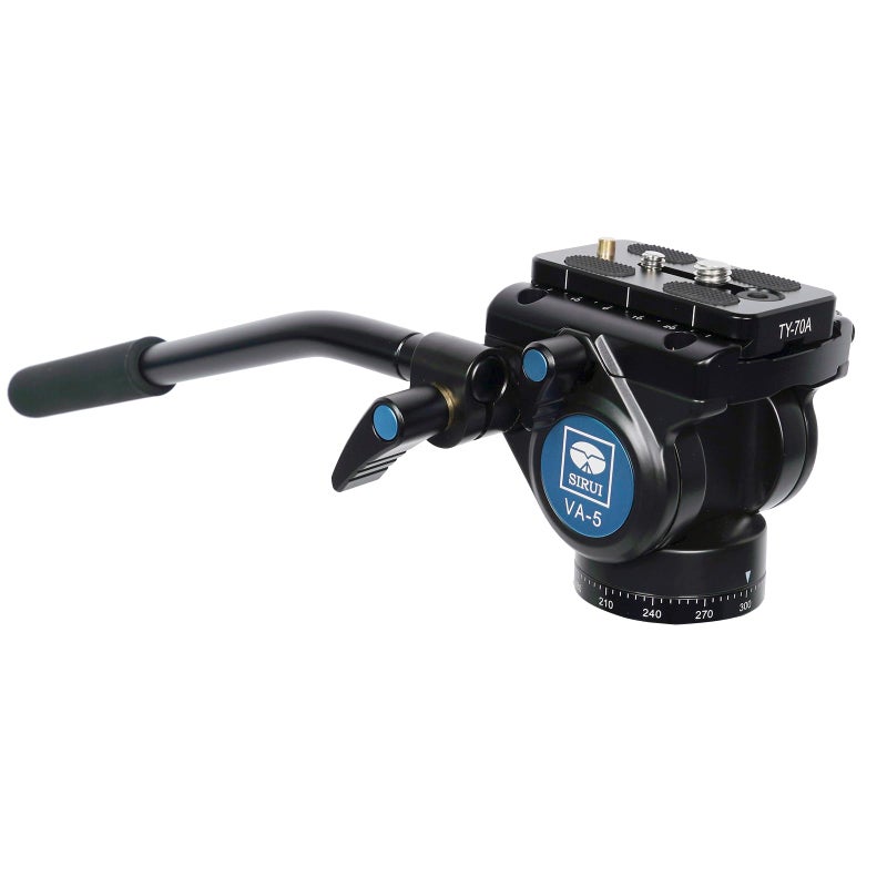 SIRUI VH/VA-Series Fluid Video Head with Quick Release Plate (VA-5 Fluid Head) - Image 1